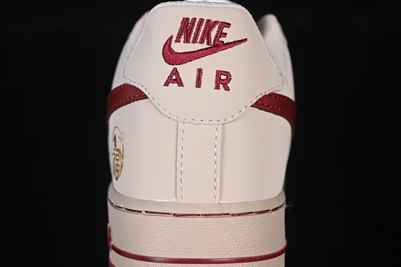 All categories Nk Air Force 1 Air Force series Nk Air Force 1 Low Air Force low-top Nike Air Force 1'07 Low Year of the Horse limited edition beige brown apricot red Air Force 1 low-top casual sneakers NH0601-522